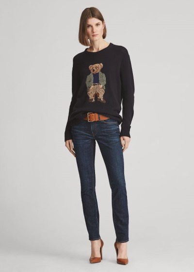 Calças De Ganga Ralph Lauren 160 Skinny Mulher 84075-XTRJ